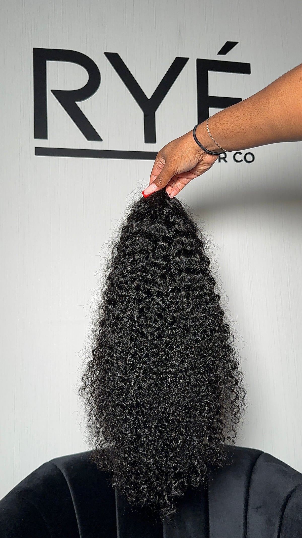 Flip-Over Half Wig