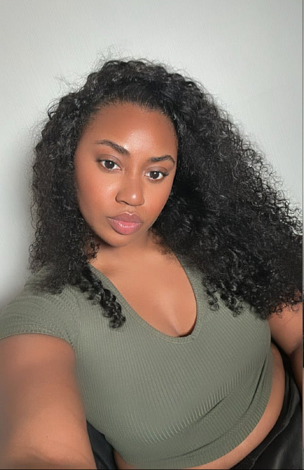 Flip-Over Half Wig